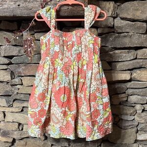 Sincerely Jules Girl Floral Kids Dress